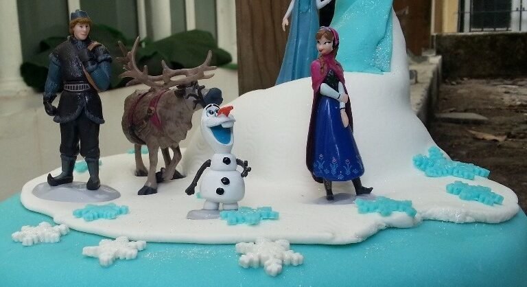Festas originais - tema Frozen - o reino do Gelo: Bolo