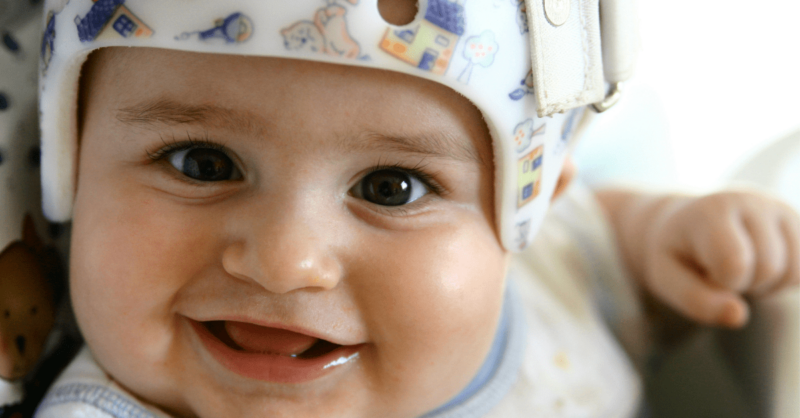 capacete para bebé