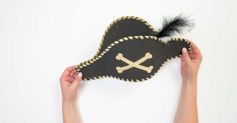 chapéu de pirata