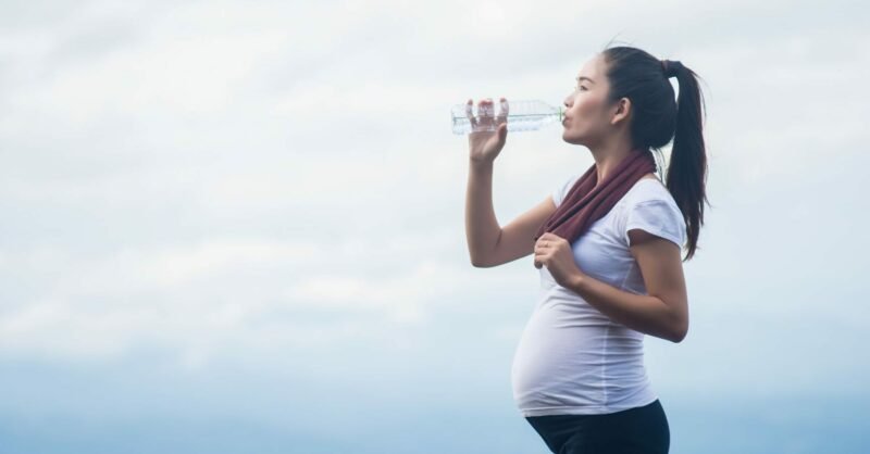A importância da água na gravidez