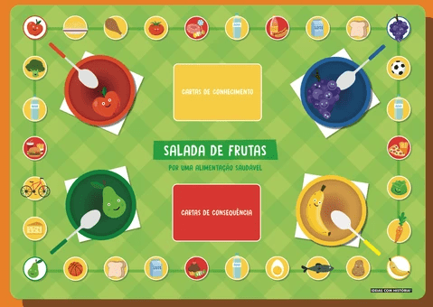 salada de frutas jogo