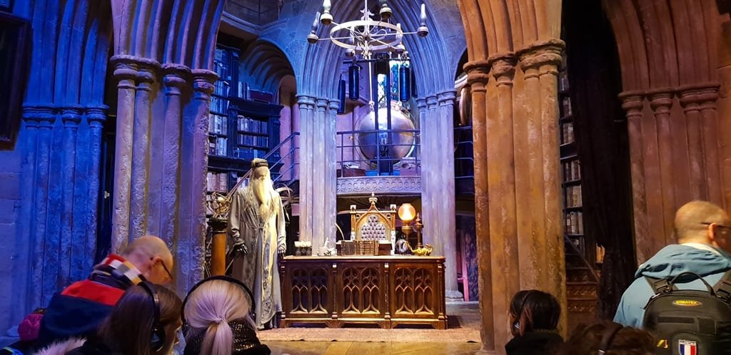 sala do Dumbledore - Harry Potter Londres