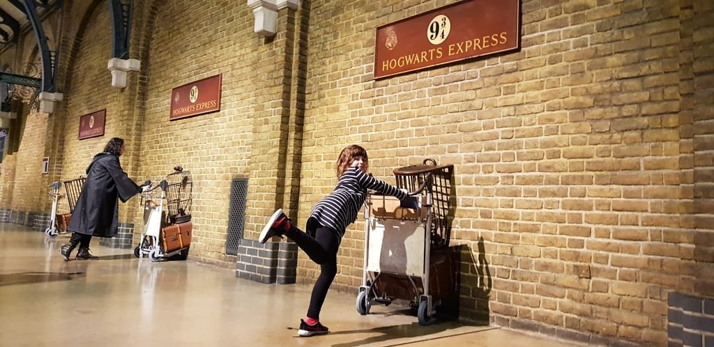 Plataforma 9 e 3/4 hogwarts express - Harry Potter Londres
