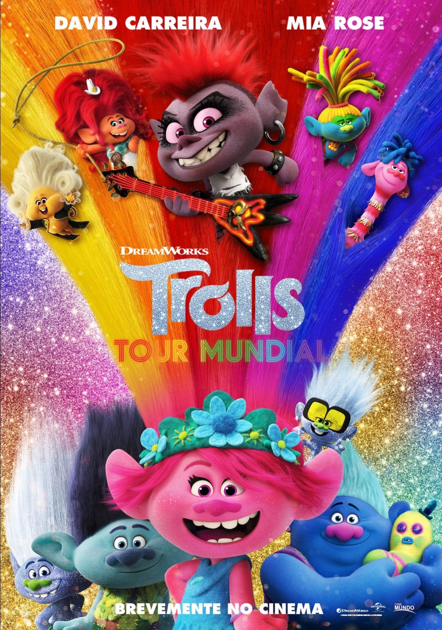 Trolls Tour mundial Poster