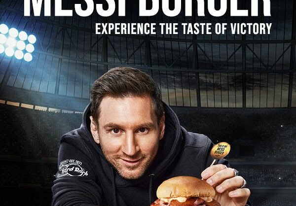Messi Burger: hambúrguer e Futebol para o Dia do Pai no Hard Rock Cafe Lisboa