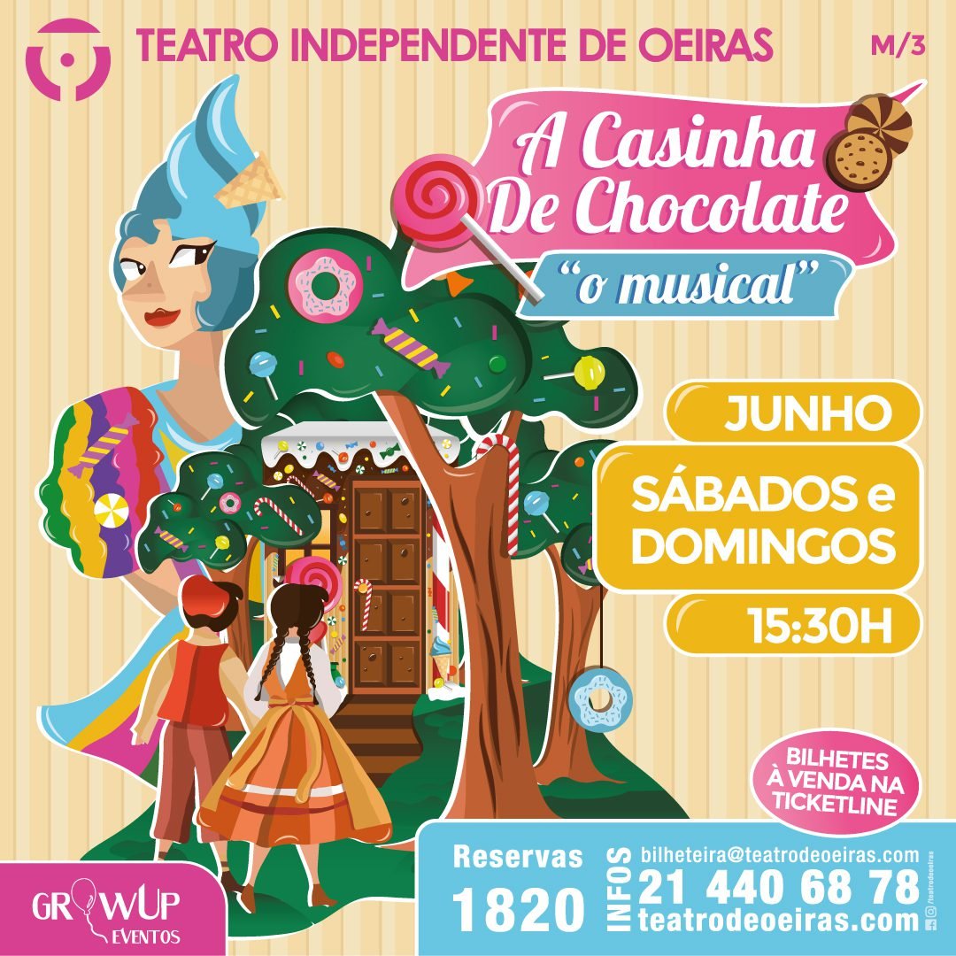 A casinha de Chocolate Teatro Independente de Oeiras
