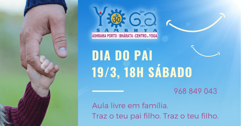Dia do Pai: Aula do Yoga em Família