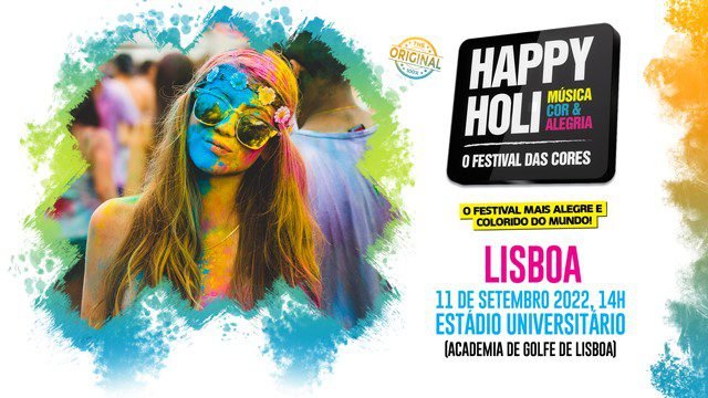 Happy Holi Lisboa 2022