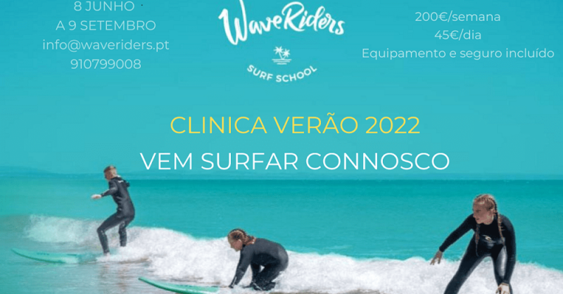 Férias de Verão Surf da Cascais Waveriders 2022