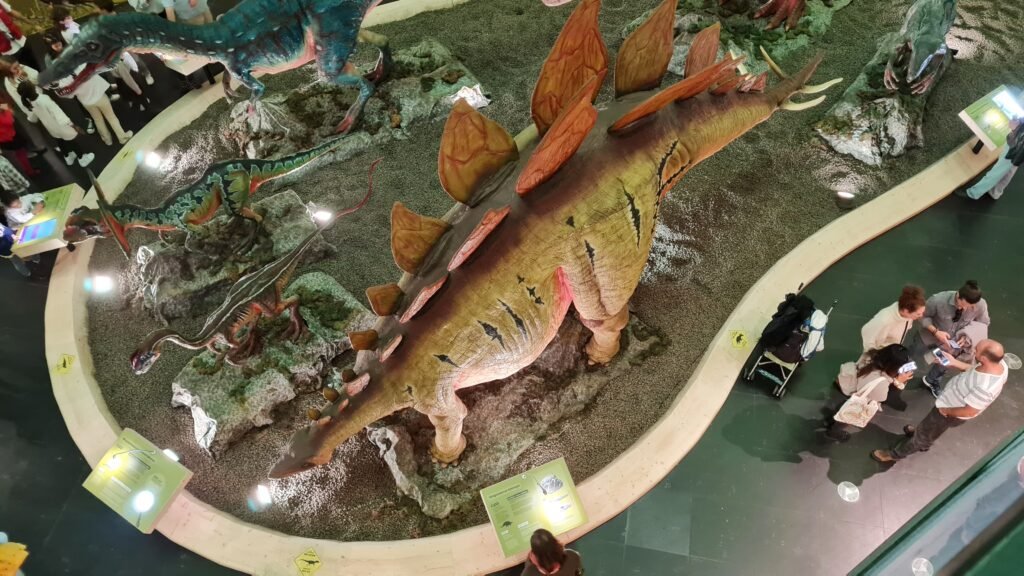 Exposição Dinossauros no Pavilhão do Conhecimento