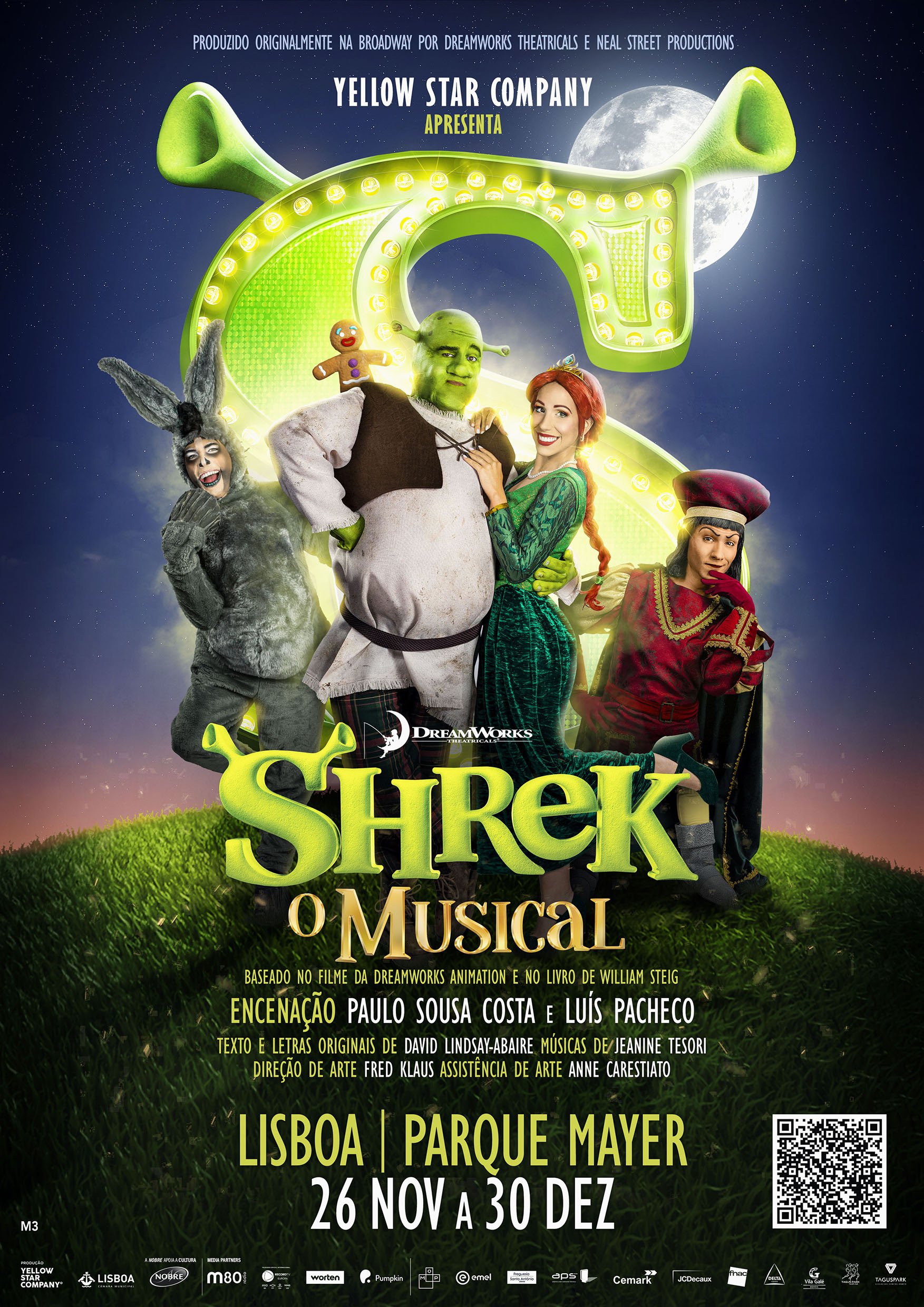 Shrek Musical Lisboa 2022